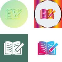 Write Icon Design vector