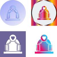 Arch Icon Design vector