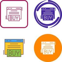 Buy Icon Design vector