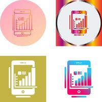 Mobile Icon Design vector