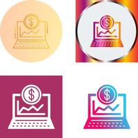 Laptop Icon Design vector