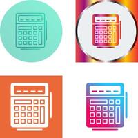 diseño de icono de calculadora vector