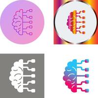 Brain Icon Design vector