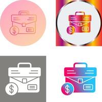 Suitcase Icon Design vector