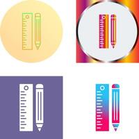 Ruler Icon Design vector