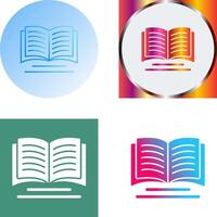 Book Icon Design vector