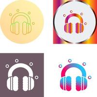 Earmuff Icon Design vector