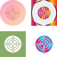 Target Icon Design vector