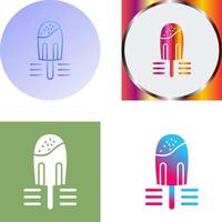 Popsicle Icon Design vector