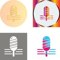 Popsicle Icon Design vector