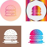 diseño de icono de hamburguesa vector