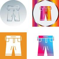 Pants Icon Design vector