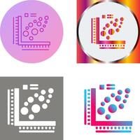 Plot Icon Design vector