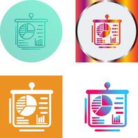 Presentation Icon Design vector