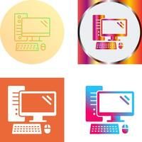 Computer Icon Design vector