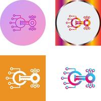Encryption Icon Design vector
