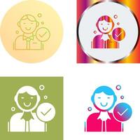 Hire Icon Design vector