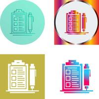 Check List Icon Design vector