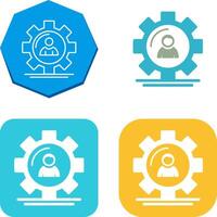 Management Icon Design vector