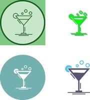 Cocktail Icon Design vector