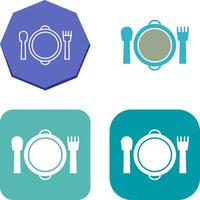 banquete icono diseño vector