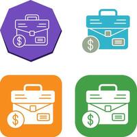 Suitcase Icon Design vector