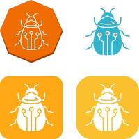 Bug Icon Design vector