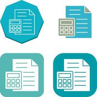 Calculator Icon Design vector