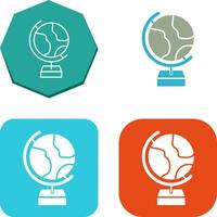 Globe Icon Design vector