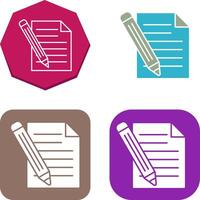 Pencil Icon Design vector