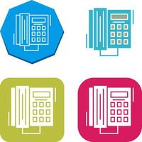 Phone Call Icon Design vector