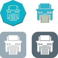 Printer Icon Design vector