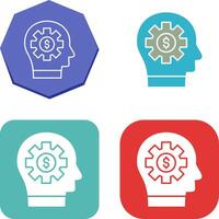 Thinking Icon Design vector