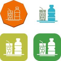 Mineral Water Icon Design vector