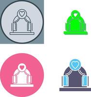 Arch Icon Design vector