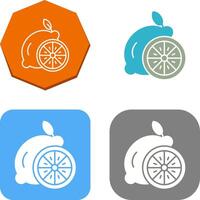 Lemon Icon Design vector