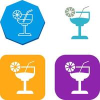 Cocktail Icon Design vector