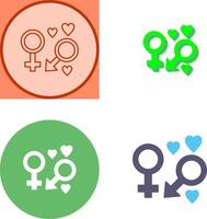 Genders Icon Design vector