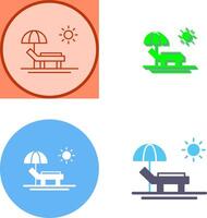 Hammock Icon Design vector