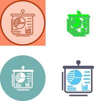 Presentation Icon Design vector