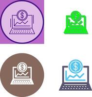 Laptop Icon Design vector