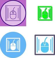 Mouse Icon Design vector
