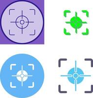 Focus Icon Design vector