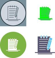 Check Up List Icon Design vector