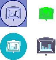 Presentation Icon Design vector