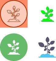 Sprout Icon Design vector