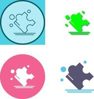 Puzzle Icon Design vector