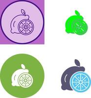 Lemon Icon Design vector