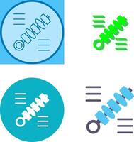 Skewer Icon Design vector