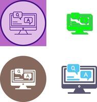 Faq Icon Design vector